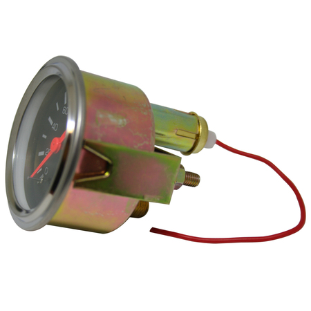 Bulldog Winch 0-150psi Air Pressure Gauge, 2", Mechanical, Lighted 42054B
